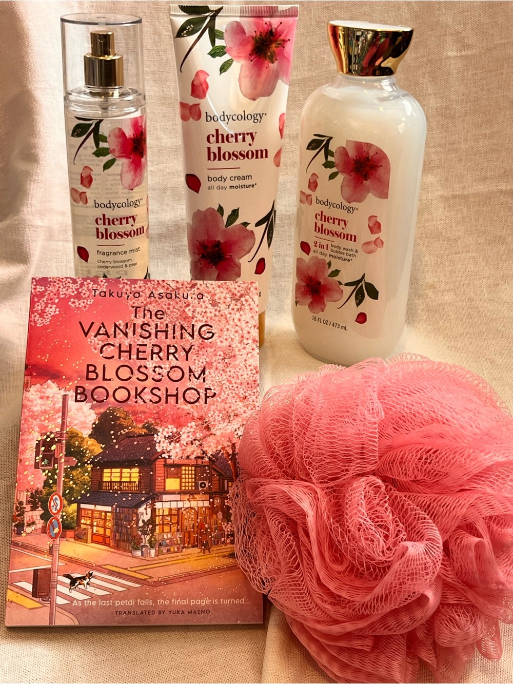 Bodycology Cherry Blossom Bath & Relax Bundle